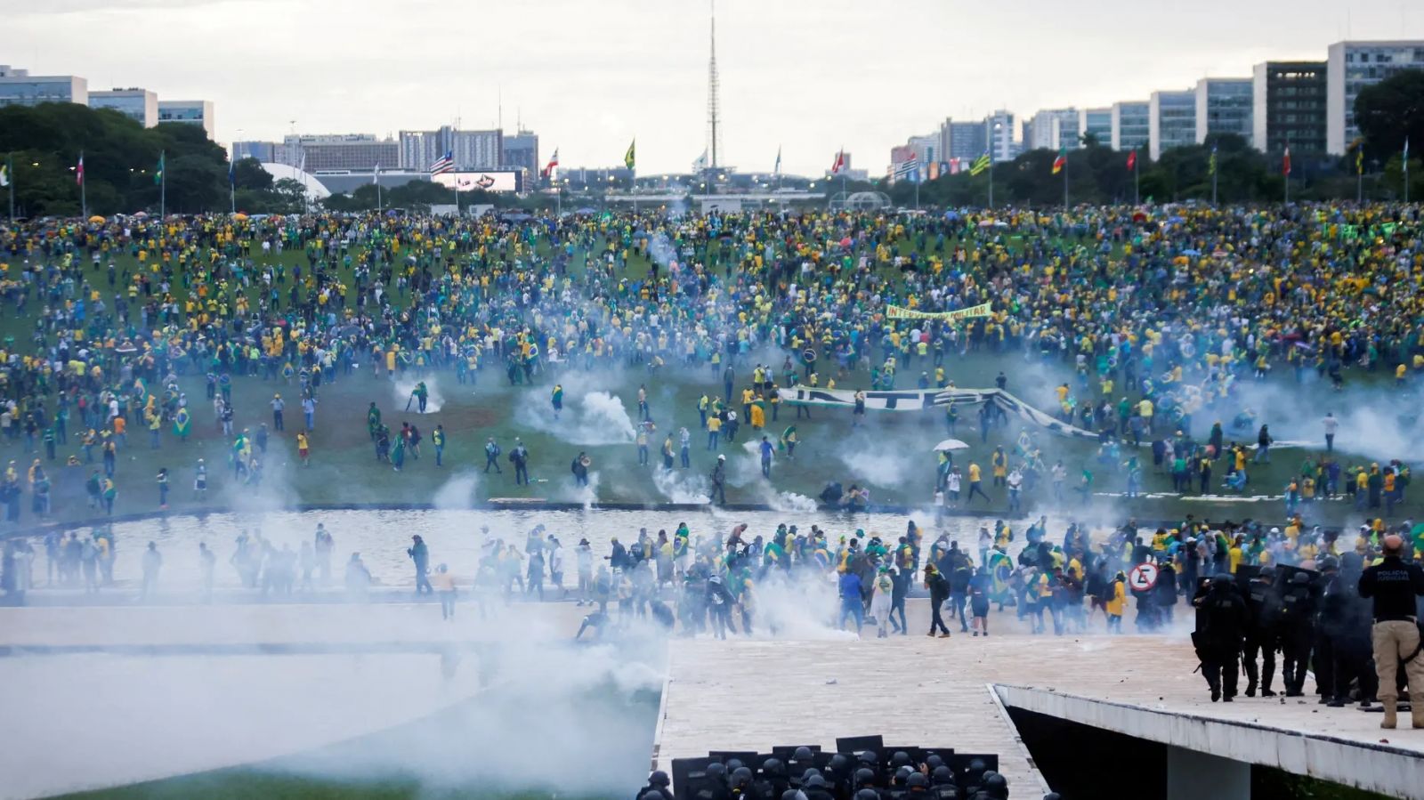 巴西民眾反總統魯拉的示威行動