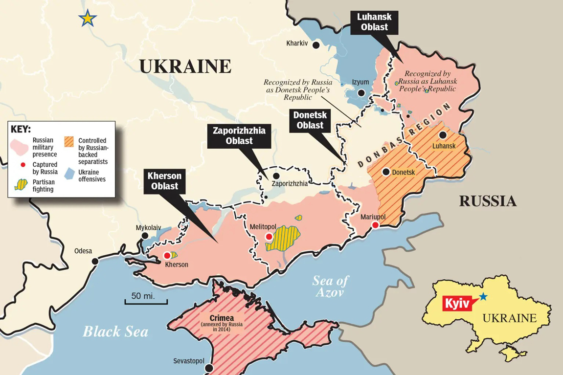 俄羅斯用假公投對抗烏克蘭